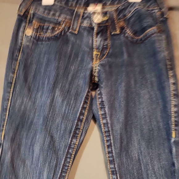 True Religion Women's Classic Blue Boot Cut Jeans - Picture 4 of 7